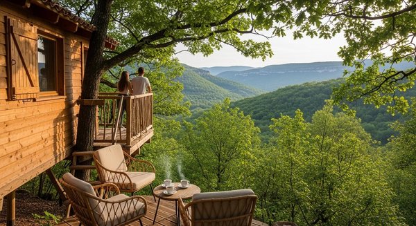 Les cabanes et hébergements insolites en Ardèche : une invitation au romantisme et à l'aventure